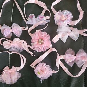 Pink Kids Hair Accessories Set